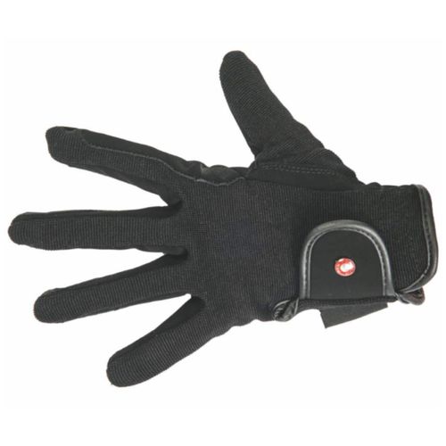 HKM Professional Nubuck Look Gloves - Black