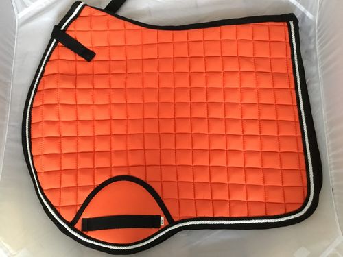 Pinnacle CC Saddle Pad - Orange & Black - CURRENTLY OUT OF STOCK