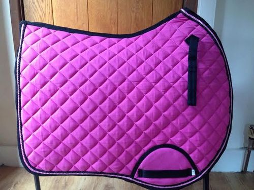 Pinnacle CC Saddle Pad - Pink & Black - CURRENTLY OUT OF STOCK