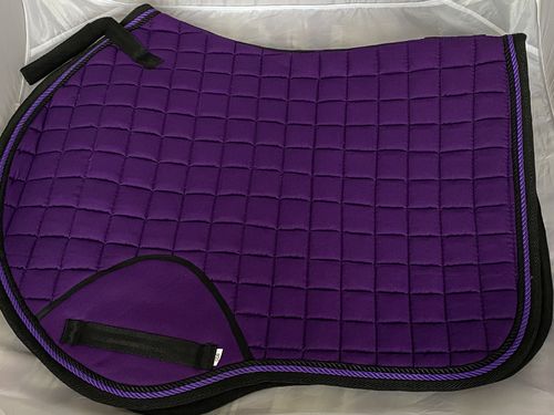 Pinnacle CC Saddle Pad - Purple & Black