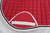 Pinnacle CC Saddle Pad - Red & White
