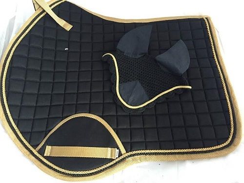 Pinnacle CC Pad & Bonnet Set - Black & Gold