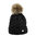 HY Equestrian Cable Knit  Fleece Lined Bobble Hat with Detachable Bobble - 5 Colours to Choose From
