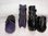 Pinnacle CC Pad, Boots & Ear Bonnet - Black & Purple