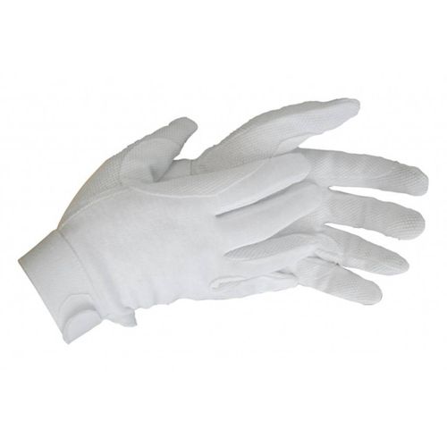 Rhinegold White Pimple Gloves