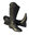 Rhinegold Elite Luxus Extra Wide Leather Laced Riding Boot - Black
