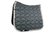HKM GP Crystal Saddle Pad - Grey with crystals