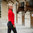 Horze Robyn Women's Combo Jacket - Red & Black
