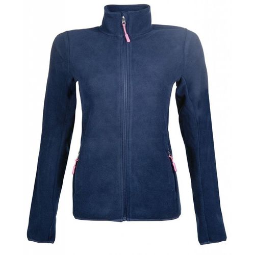 HKM Anna Fleece Zip up Jacket - Dark Blue/Night Blue