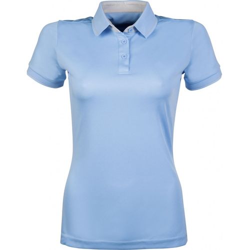 HKM  Classico Short Sleeved Polo Top - Light Blue