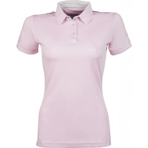HKM Classico Short Sleeved Polo Top - Light Rose