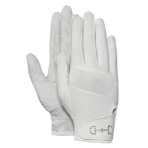 Horze Arielle Summer Gloves - White