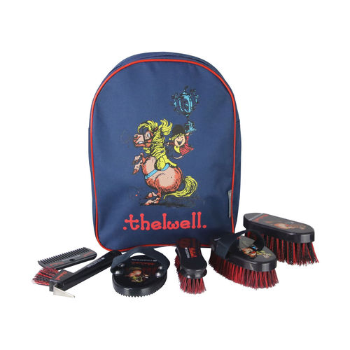Hy Eqyestrian Thelwell Collection "Race" Complete Grooming Kit & Rucksack